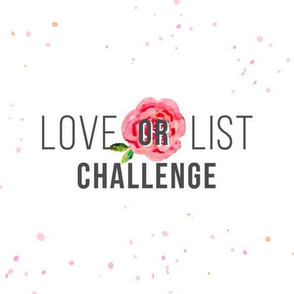 Other - Love or List Challenge: Spring Cleaning Edition